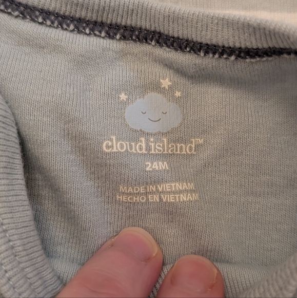 Cloud Island Bundle Five Long Sleeve Bodysuit Onesies 24 Months - Picture 2 of 2
